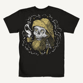 Captain' Spirit T-Shirt - Hand-Printed on Organic Cotton/Poly Blend